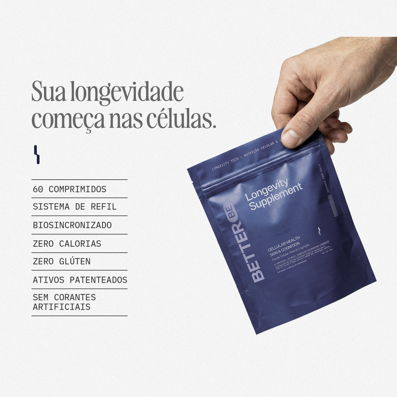 Suplemento de Longevidade